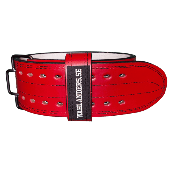 Wahlanders Powerlifting Belt, White Leather, IPF Approved